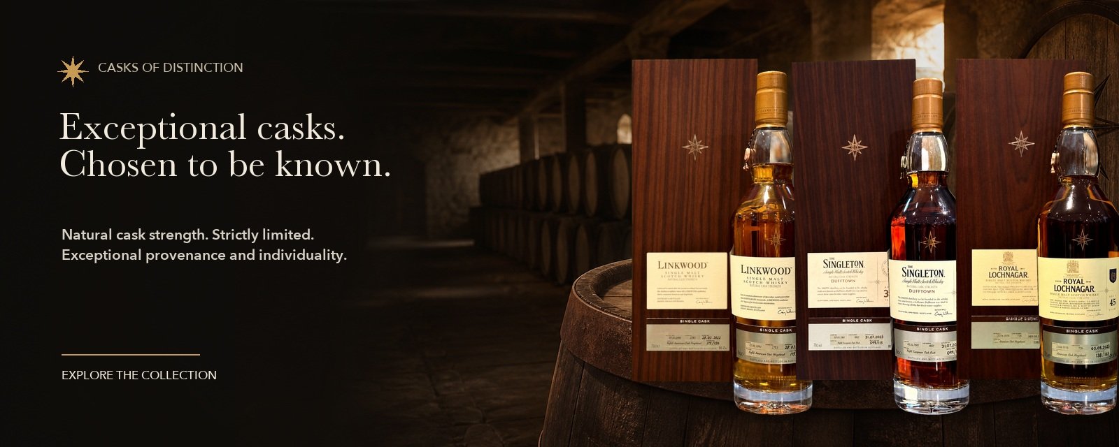 Casks of Distinction single-cask collection